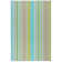 Aquinnah Ticking Multi Machine Washable Rug
