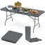 Table pliante portative 6 pi Costway-110379285