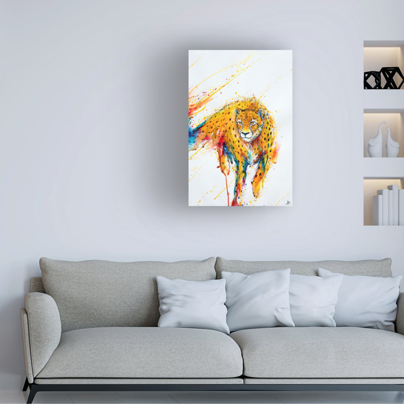 Art sur toile Marc Allante Atalanta, H 32 po x l 22 po