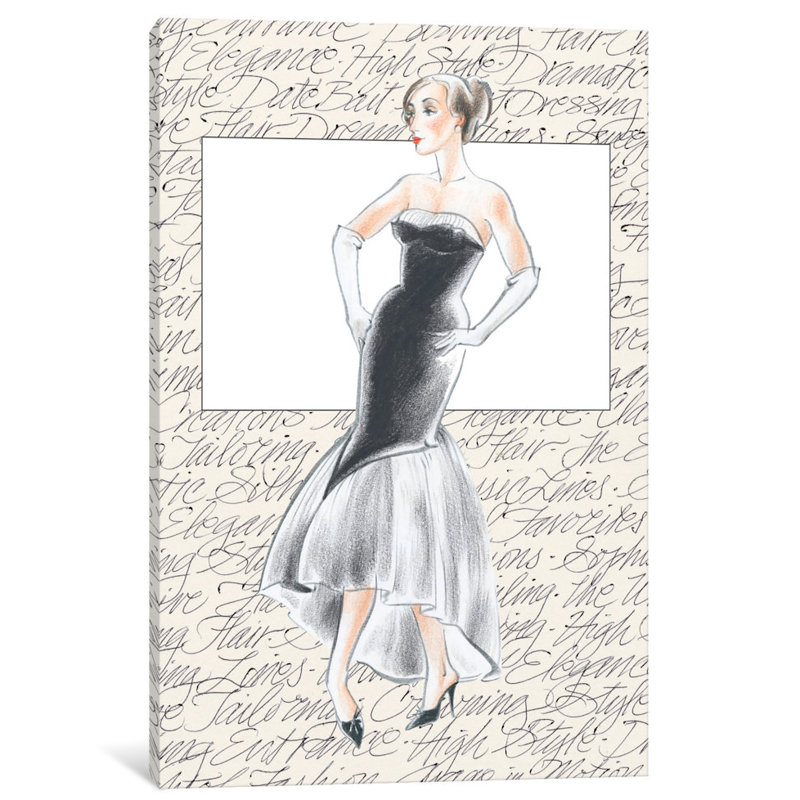« 50 mode ix », reproduction d’impression sur toile, H 18 po x l 12 po x P 1,5 po