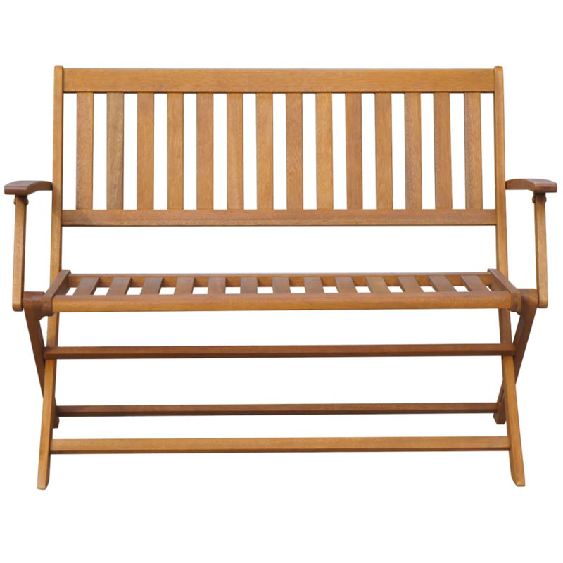 Banc de jardin en bois Jye, Beige