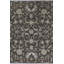 Tapis noir et noir de haute qualité noué à la main