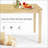 Farmhouse Style Solid Wood Dining Table