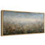 «Soft Morning Meadow with Wildflowers and Misty Distance», reproduction d'art sur toile encadrée-761331053-761331055