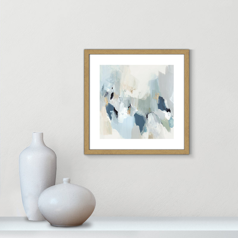 «Little Talks II» par Isabelle Z - reproduction d'art sur toile, Papier dans un cadre photo, H 24,75 po x l 24,75 po