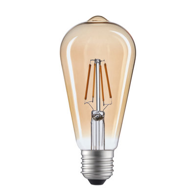 4 Watt, ST19 LED, Warm White (2700K)