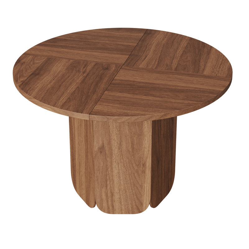 Dining Table, Oak Wood/Yellow