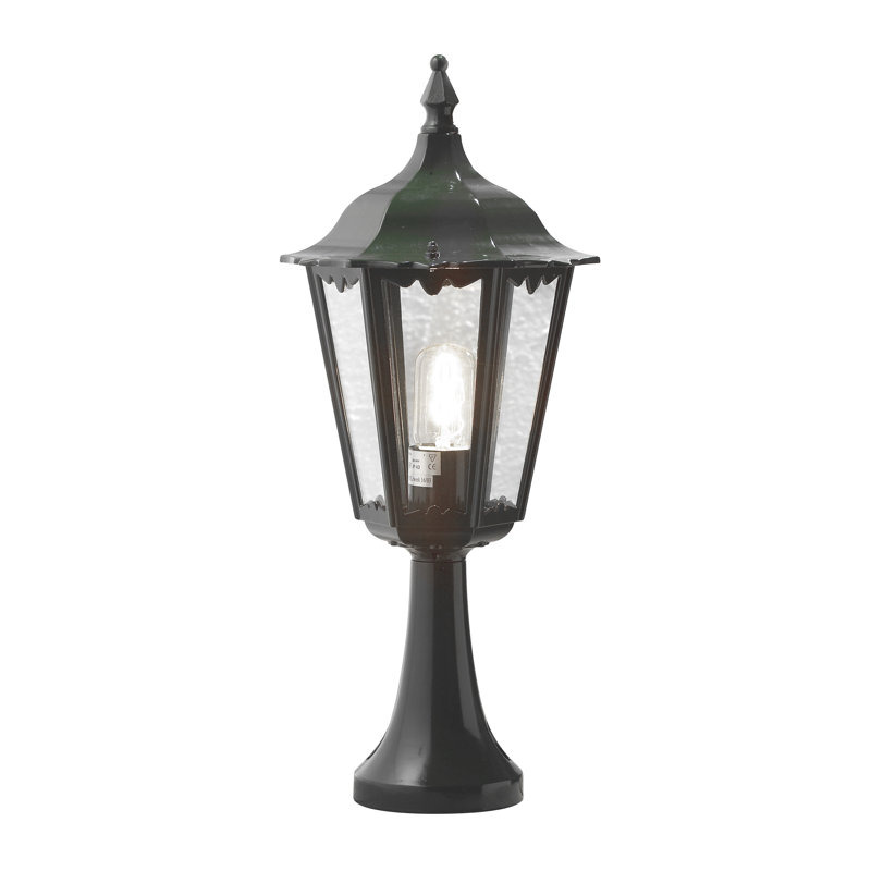 Firenze Transparent Pier Mount Light, 55 cm H, Green