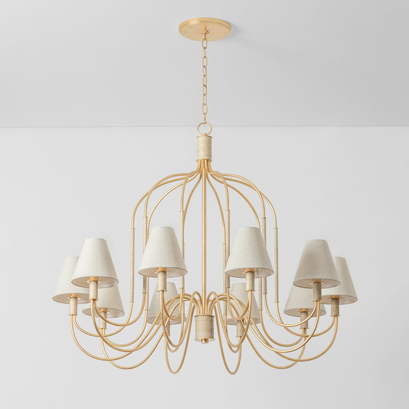 Warrensburg 10 Light Chandelier