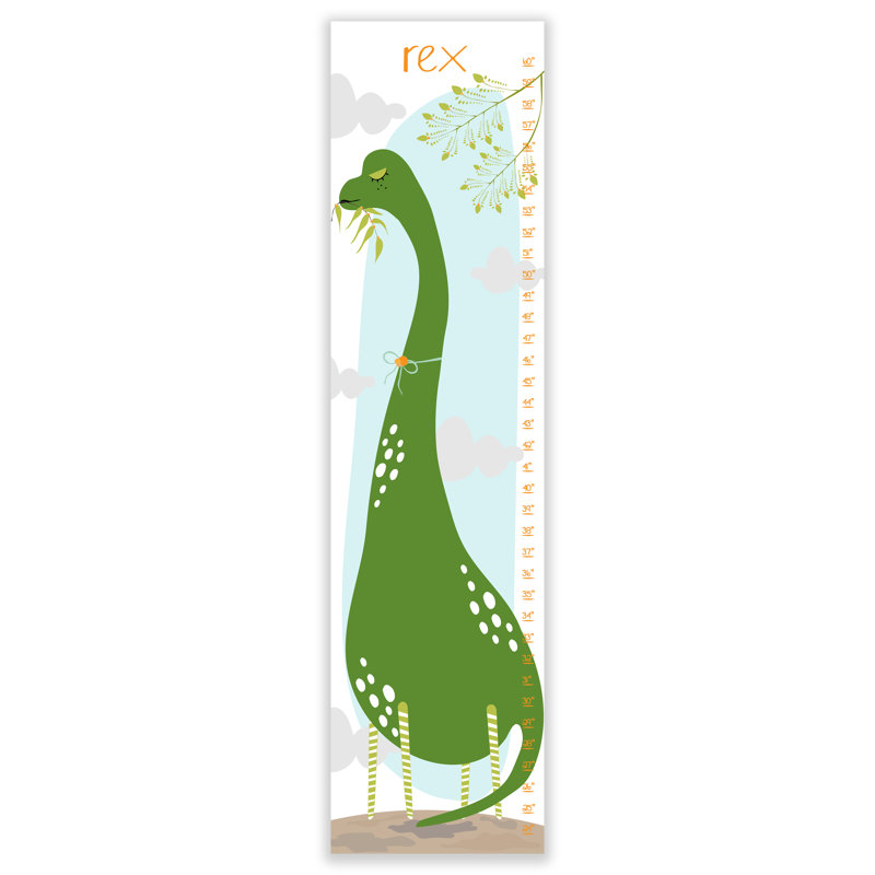 Charte de croissance personnalisable dinosaur Annalee, Oui