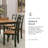 Malkin Dining Table With 4 Chairs And Bench, Set Of 6-99374589-111275601