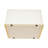 2-Layer Folding Storage Cabinet Pulley Foldable Storage Bins