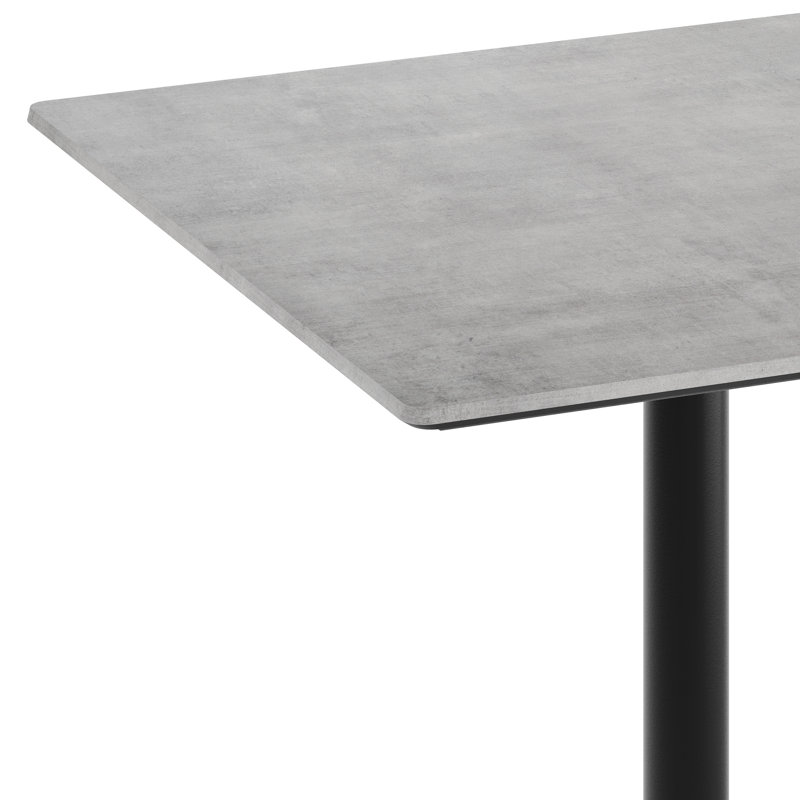 Plateau de table carré 36 po, Gris