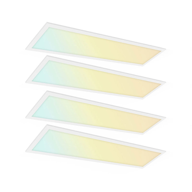 Dimmable LED Flat Panel Light, 1.6" H x 47.8" W x 11.9" D