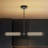 Zuno 1 - Light Minimalist LED Kitchen Island Linear Pendant-1279874679