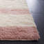 Tapis en laine / coton tissé à la main Caben en ivoire / rose-1806848503