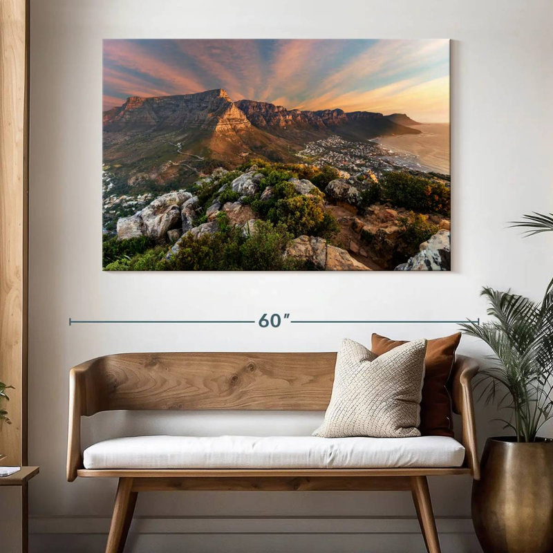 Nicci Table Mountainscape, 34" H x 51" W