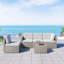 Ensemble de conversation modulaire pour patio 5 personnes avec coussins-1491872229-1491872228