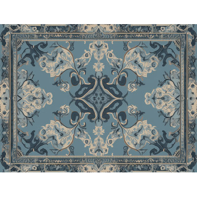 Machine Printed Throw Blanket