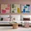 « Chromatic Rhythms » par Golden Glow Interiors – 3 œuvres sur papier-98705155-98705162