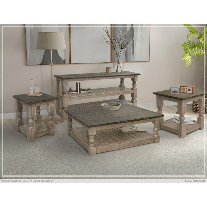 Syd 61.5'' Solid Wood Console Table