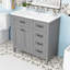 Ensemble de meuble-lavabo avec lavabo et tiroirs-687472079