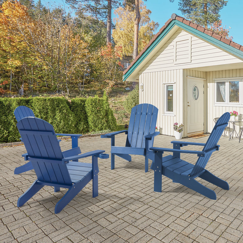  Chaise Adirondack Hips, Bleu marine
