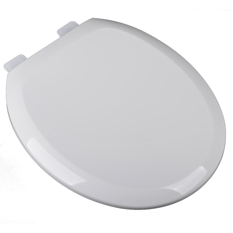Siège de toilette rond, Blanc