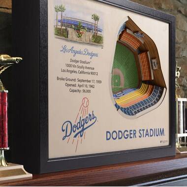 Minimalist Dodger Stadium Los Angeles Dodgers - S. Preston – S. Preston Art  + Designs