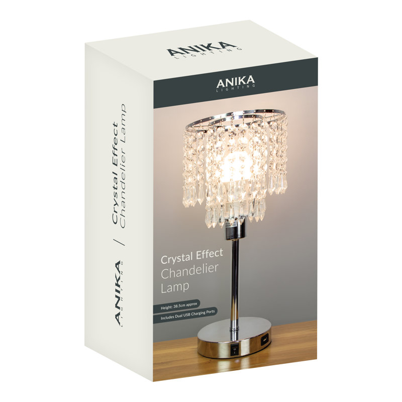 Metal USB Table Lamp