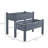 Outsunny 34"X34"X28" Raised Garden Bed