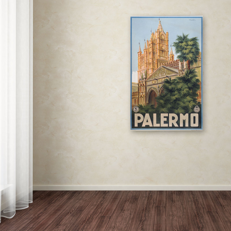 « palermo », publication sur toile tendue, H 19 po x l 12 po x P 2 po