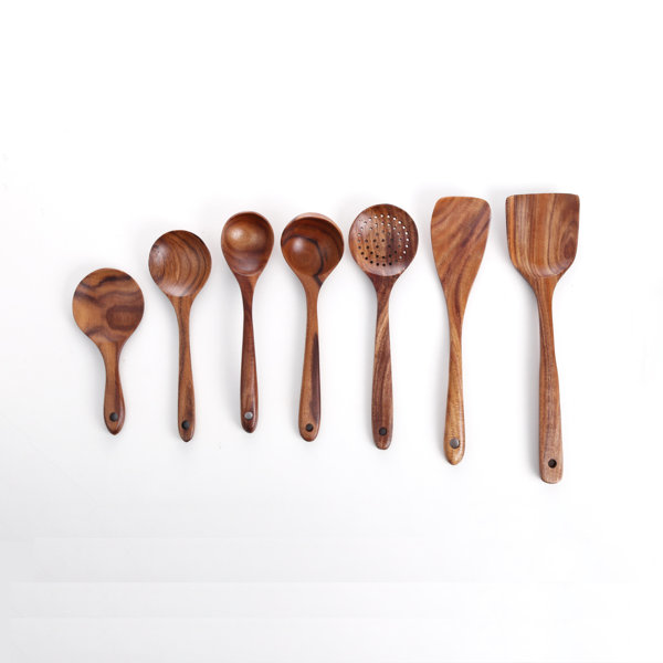 Mad Hungry 3-Piece Acacia Wood Measuring Spoon Set 