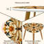Ensemble de 2 tables basses gigognes Triangle