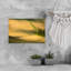 Rolling Golden Fields Serene Tranquil Abstract Bird Landscape Nature Wall Art Print 1 Piece Wrapped Canvas Wall Art-2093134701