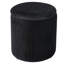 37.5cm Wide Velvet Cylinder Striped Standard Ottoman-1343830869
