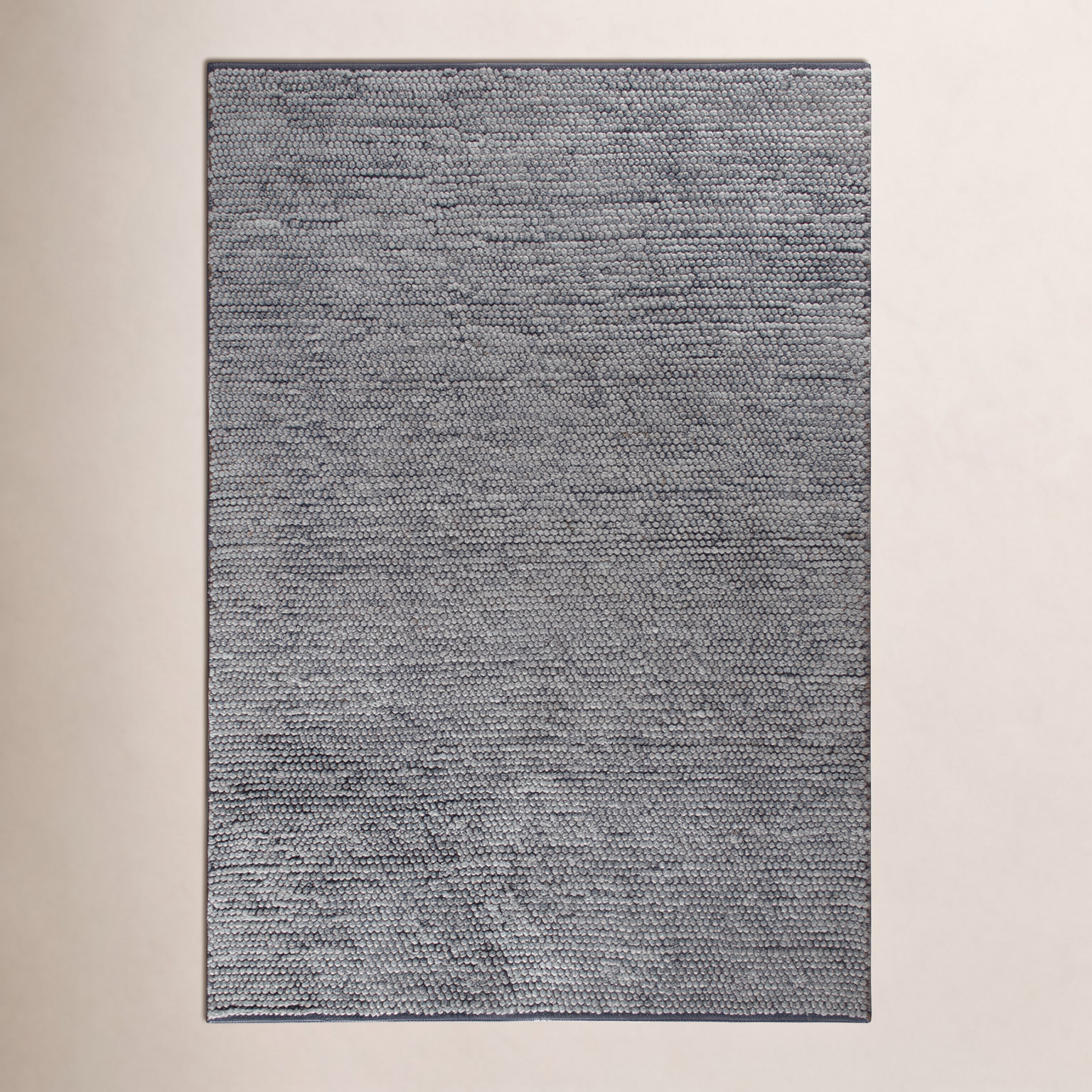 Kiersten Gray Hand-Hooked Rug, Rectangle 7'6" x 9'6"