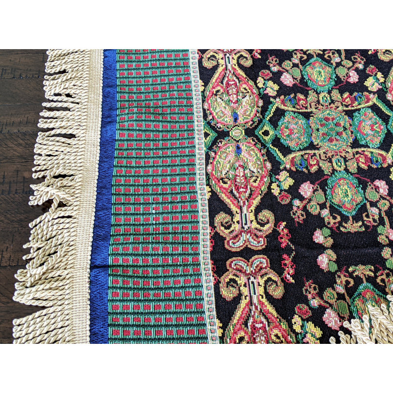 Jacquella Paisley Cotton Blend Tablecloth, 57" x 84"