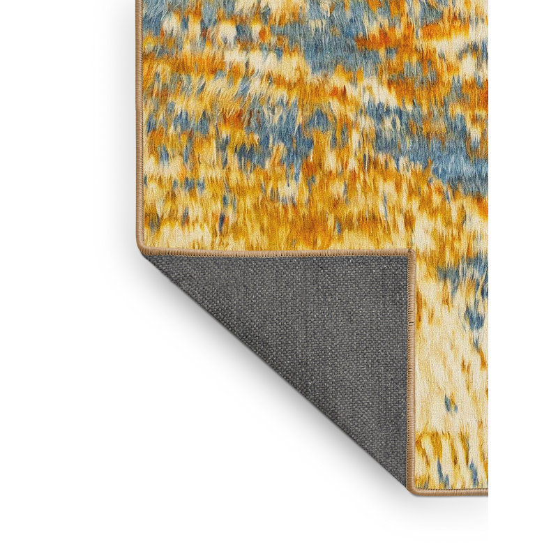 Abstract Indoor Rug, Rectangle 3' x 5'