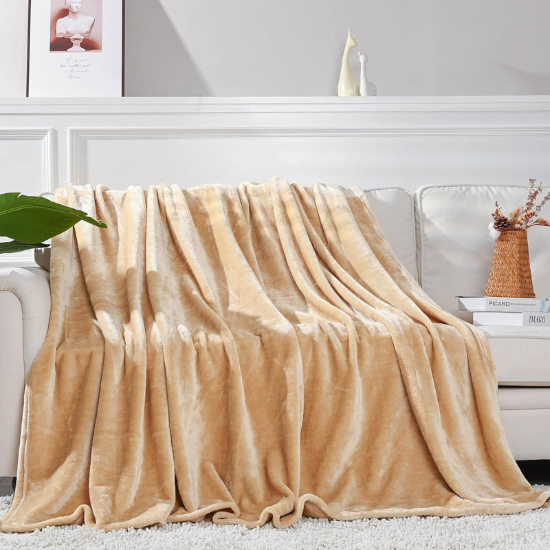 Fleece Blanket Queen Size Soft