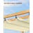 Natural Wood Frame and Beige White canopy -126058711-111154500