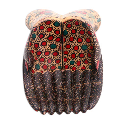 Plateau meuble-lavabo fourr en bois batik Ackman