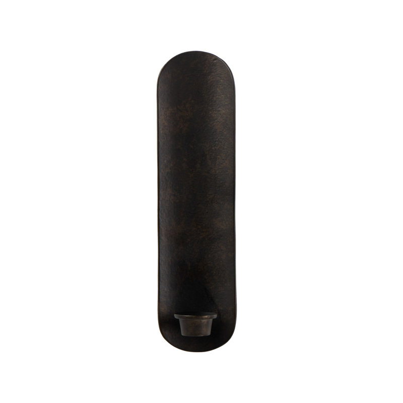 Pilla Wall Mounted Candle Holder Set-Distressed Bronze