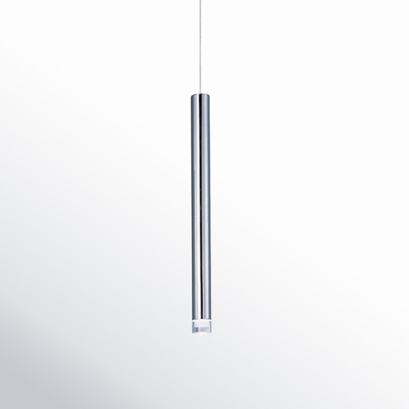 Ashby 1 - Light Polished Chrome Single Pendant