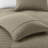 Oversized Queen Bedding Sets, Cotton Fill Herringbone For Modern Home