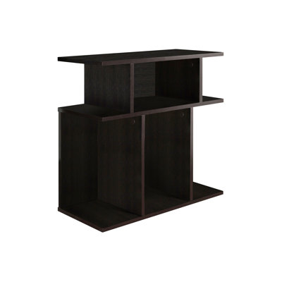Accent Table With 6 Shelves, Contemporary Style For Living & Bedroom Areas Table, 6-Shelf Design And Room