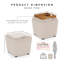 Repose-pieds avec rangement Bessler Barajas-1153156269