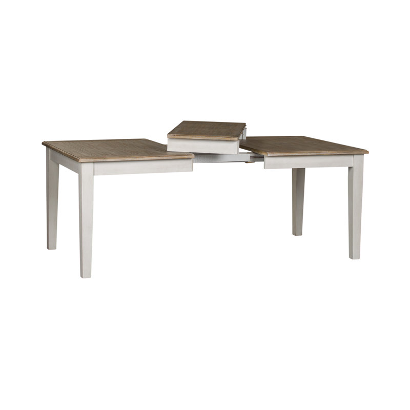 Chu 6 Person Rectangular Dining Table Set, 7 Pieces: Table, 6 Chairs