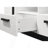 Matilda 70.5" White Finish TV Stand With Drawers