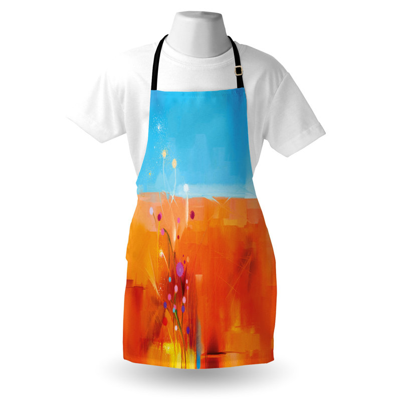 No Pattern Bib Apron